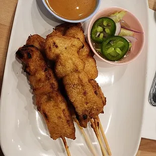 Chicken Satay Salad