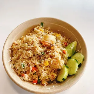 Shrimp fried rice