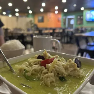 Yellow Curry with Rice