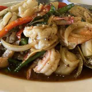 Seafood Sizzling Plate