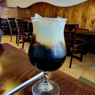 Thai iced coffee