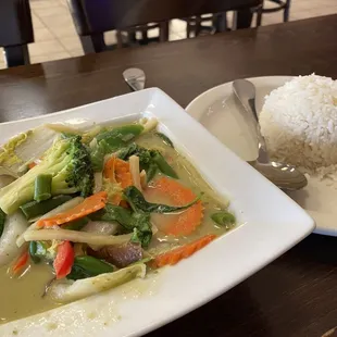 Green Curry - Veggies