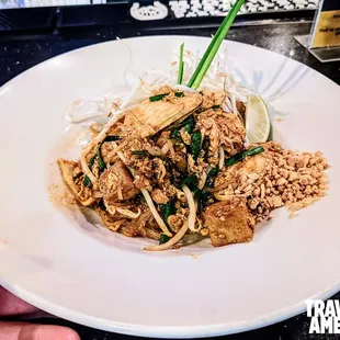 The Pad Thai is what I would order.