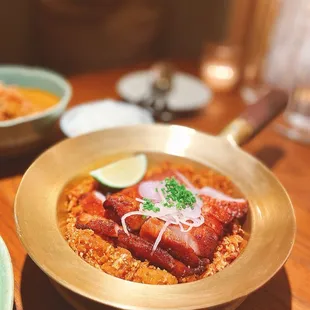 Crispy pork belly