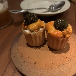 Uni Crab Tartlet
