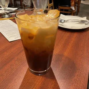 Thai iced tea