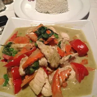 Green Curry Beef