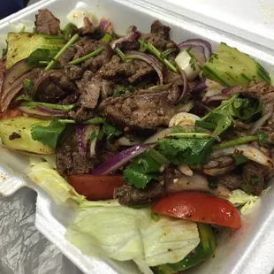 Spicy Beef Salad