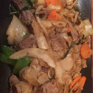 Pad kee Mao level 3 spicy