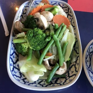 Steamed Mixed Vegetables