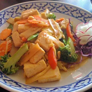 Pine Nut Stir Fry