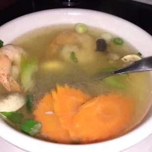 Silver soup--very mild