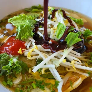 Not Good HAIR IN IT. NEW PHO WITH NO REPLACEMENT VEGGIES.