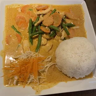 Panang Curry with chicken