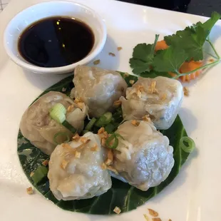 Shrimp dumplings!