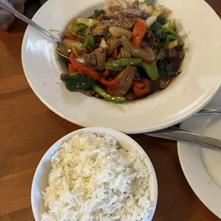 Basil Stir Fry with Tofu