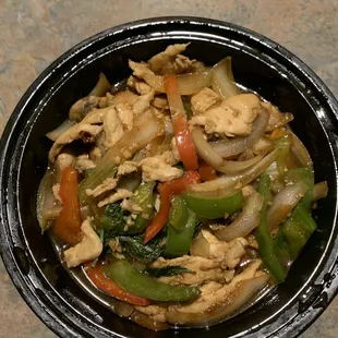 Basil Stir Fry Dinner