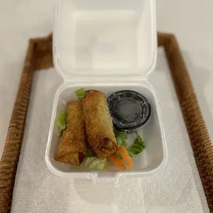 Beef egg rolls (Take-out)