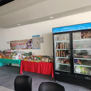 the inside of a restaurant