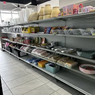 Some of the items for sale in front of restaurant.