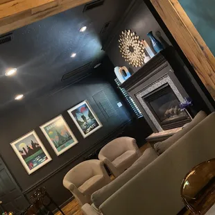 Our cozy dining room