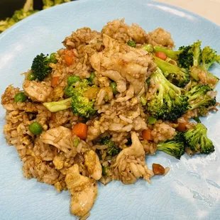 Chicken fried rice , our classic:)