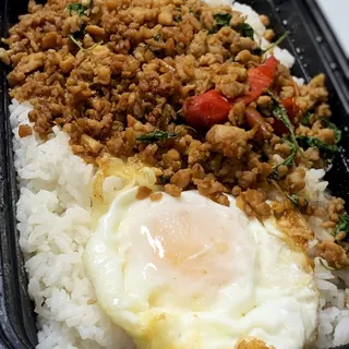 9. Pad Ka Pow Chicken