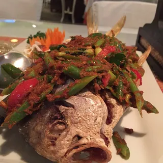 Fried Pompano