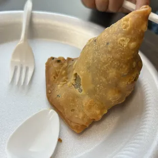 Veggie samosa