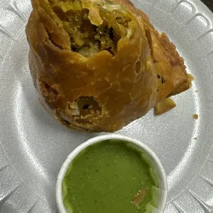 Veggie Samosa ($2 for one)