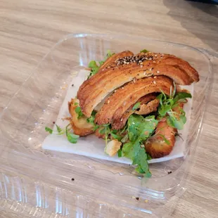 Smoked Salmon Croissant Sandwich