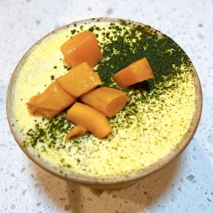 Mango Matcha Milk Cake