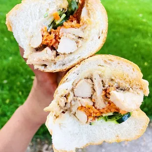 Lemongrass Chicken Sandwich