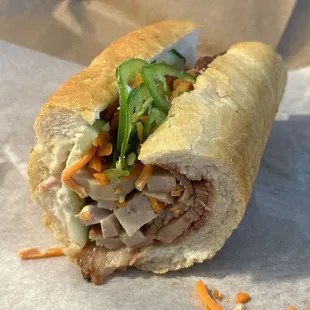 The Classic Banh Mi Sandwich