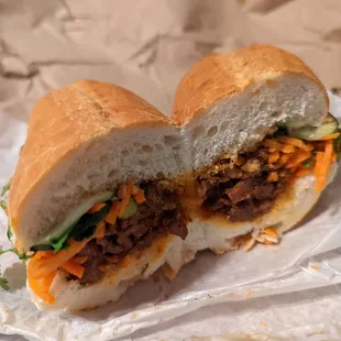 Pork banh mi