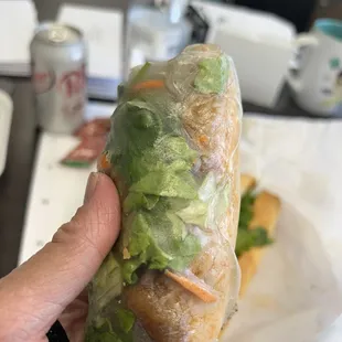 2 Piece Pork Spring Rolls