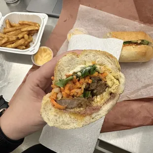 "The Special" in sandwich form