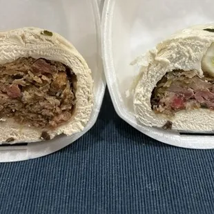 Special left. Regular right.