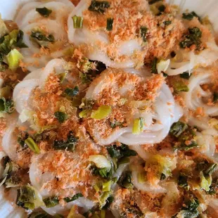 My mom likes banh day with shrimps,  onions $9.00 for a lbs.