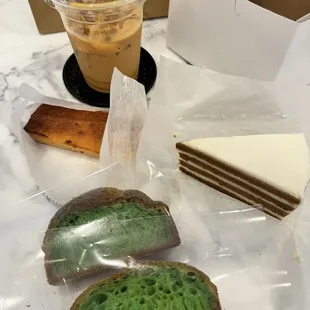 Vietnamese Coffee Chiffon Cakes