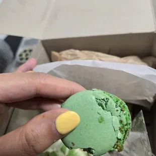 Pandan Macaroon