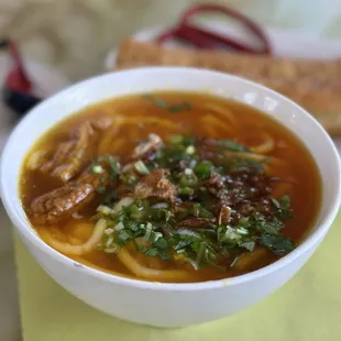 Number 6: Banh Canh with Shrimp Balls and Fish Cake