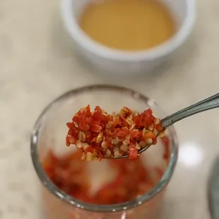 Extra peppers for me!
