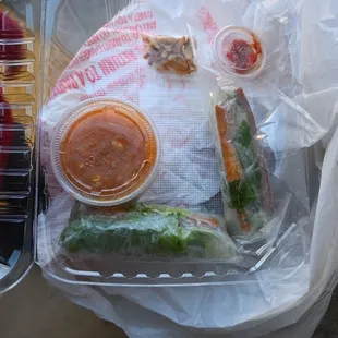 Grilled Pork Patties Roll
