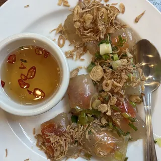 Chewy Shrimp and Pork Dumplings (7) (Banh Bot Loc)