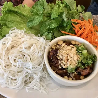 Ha Noi Grilled Pork Rice Noodle (Bun Cha Ha Noi)