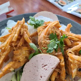 a plate of food