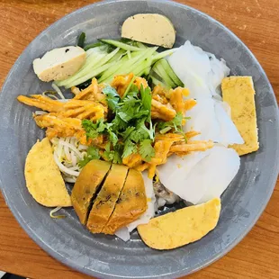 a plate of food