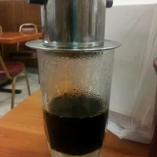 Drip Coffee with Condensed Milk & Ice