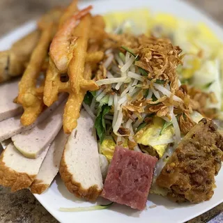 Banh Uot Gio Lua Va Cha Bong